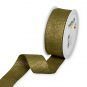 Lurexband meliert, Farbe: Olivgrün/Gold
