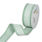 Druckband "Bogen-Muster", Farbe: Mint/Wei