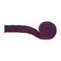 Deko-Strickband 5cm, Farbe: lila
