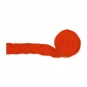 Deko-Strickband 5cm, Farbe: orange