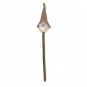 Holzstecker "Wichtel", Farbe: beige/hellbraun