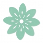 Filz-Tischset "Blte", Farbe: mint