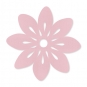 Filz-Tischset "Blte", Farbe: pastellrosa