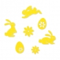 Filz-Sortiment "Ostern", Farbe: gelb