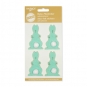 Filz-Sticker Hase, Farbe: mint