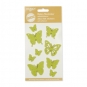 Filz-Sticker "Schmetterlinge", Farbe: pastellgrn