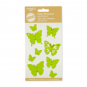 Filz-Sticker "Schmetterlinge", Farbe: grn
