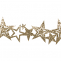 Glitterband "Sterne", Farbe: Gold