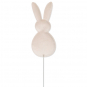 Drahtstecker "Samthase", Farbe: Creme