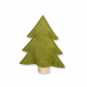 Filz-Aufsteller "Baum", Farbe: Olivgrn