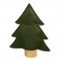Filz-Aufsteller "Baum", Farbe: Dunkelgrn