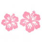 Filzblüten "Hibiskus", Farbe: Rosa