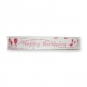 Druckband "Happy Birthday", Farbe: flamingo/pastellrosa