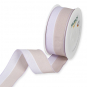 Streifenband, Baumwoll-Optik, Farbe: Lavendel