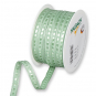 Dekorationsband mit Steppstreifen, Farbe: Mint