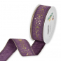 Druckband "Sternchen", Farbe: Lavendel/Gold