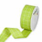 Karoband, Farbe: Grn/Wei