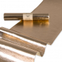 Kunstlederband "Metallic", Farbe: Rosegold