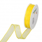 Transparentes Dekorationsband, Farbe: Gelb