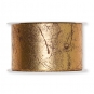 Dekostoff mit Gold-/Silber-Druck, Farbe: gold/braun