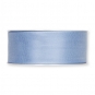 mattes Taftband Baumwolloptik, Farbe: Hellblau (102)