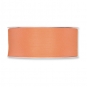 mattes Taftband Baumwolloptik, Farbe: Apricot (20)