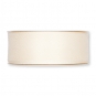 mattes Taftband Baumwolloptik, Farbe: Creme (70)