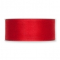 mattes Taftband Baumwolloptik, Farbe: Rot (77)