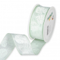 Druckband "Monstera", Farbe: Mint/Wei